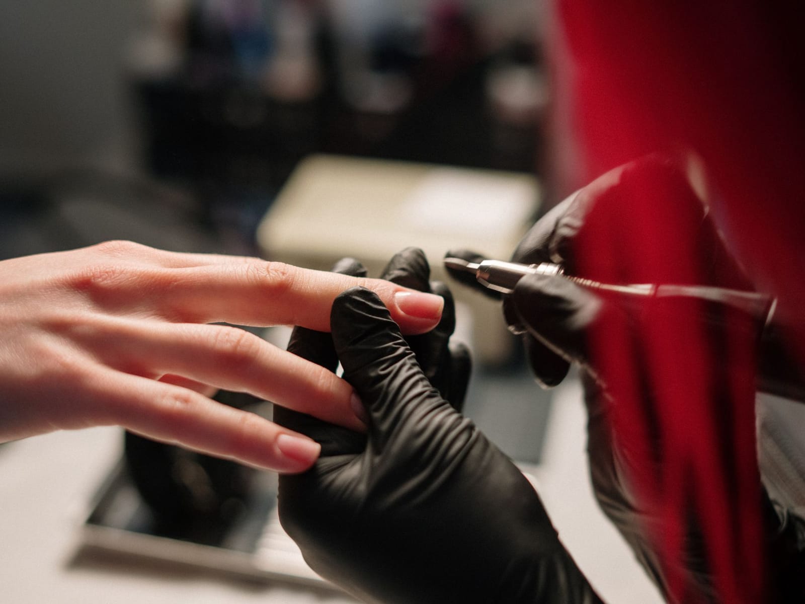 Maniküre mit Naildrill im #Beauty Bar Münster